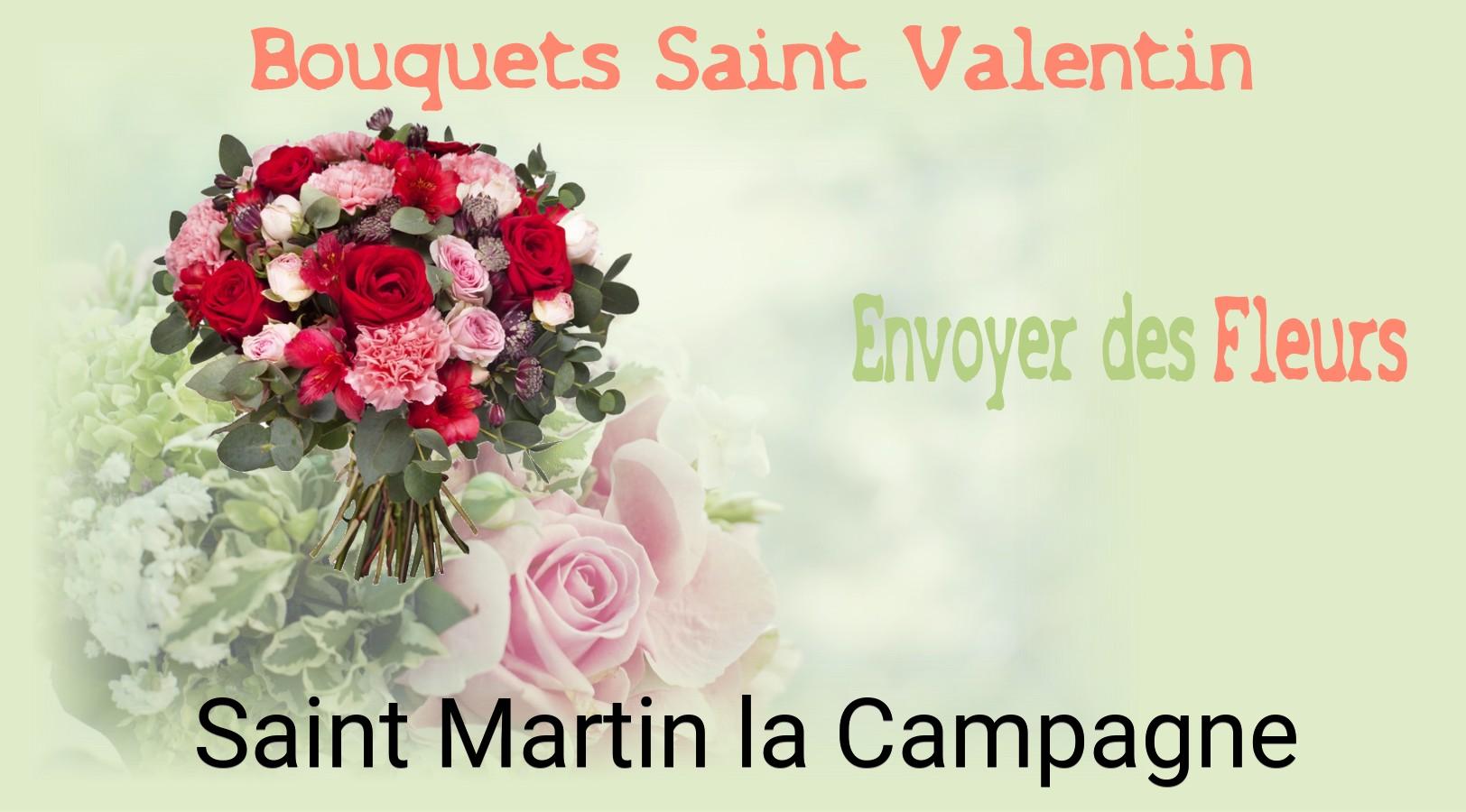 Roses de Saint-Valentin livrées à Saint-Martin-la-Campagne